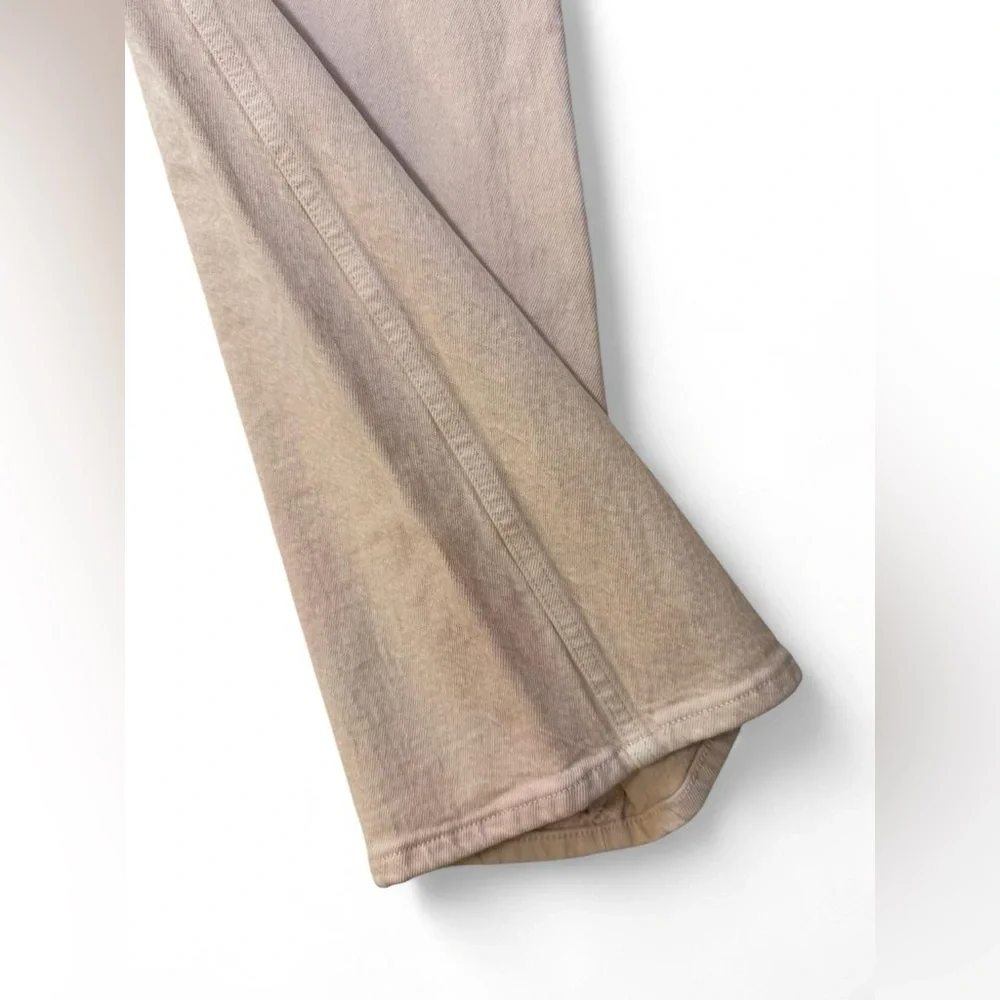 💖 Abercrombie & Fitch Light Pink High Rise Straight Jeans 31 (12) Short 👖